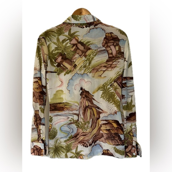 VTG. 1970s Lady Manhattan Button Down - Picture 3 of 6